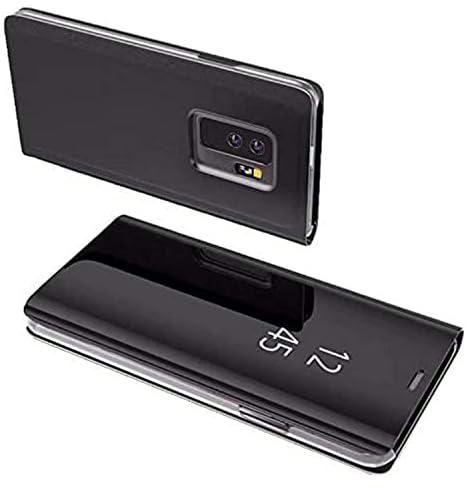 Samsung Galaxy S9 Plus Clear View Original Mirror Case Flip Stand Sensor works automatically - Black