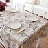 Footful Vintage Tablecloth British Style Square Floral Table Cover Decor 140*140cm