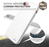 Elago iPhone 8 / iPhone 7 Anti Smudge Shock Absorbing Cushion Back Case Cover - White