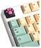 لوحة مفاتيح ODIN-- غطاء مفاتيح معدني قط مخلب القط نخيل جديد لوحة مفاتيح لكرز MX لوحة مفاتيح ميكانيكية (أسود قاعدة مخالب أحمر)