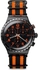 Swatch Two Tone Fabric Black dial Watch for Men's YVB401