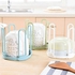 Bowl Holder & Bowl Holder - Storage Rack Dish Drying Dinnerware - Plastic Kitchen Organizer Rack in Great Colors (Green, 1)