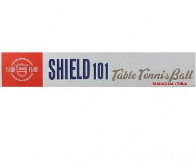 Shield 101 مجموعة كرات تنس الطاولة - 6 قطع