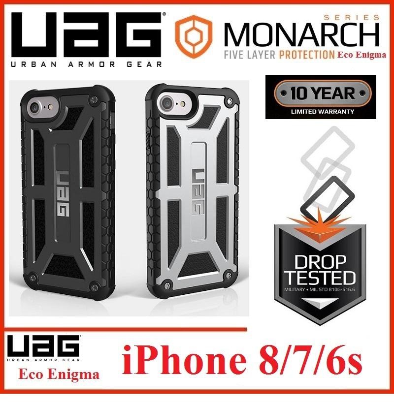 Urban Armor Gear (Uag) Monarch Series for iPhone 8 7 6 6s (Platinum)