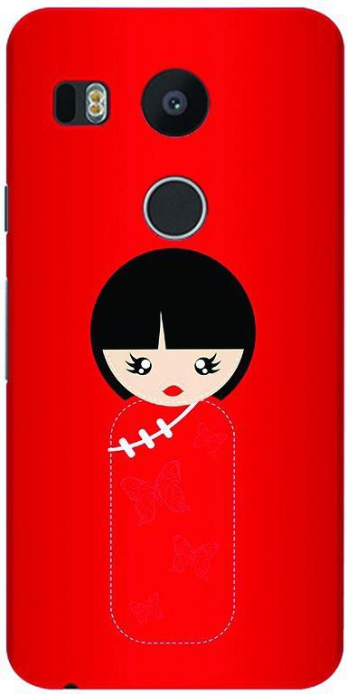 Stylizedd Google Nexus 5X Slim Snap Case Cover Matte Finish - Chinese Doll
