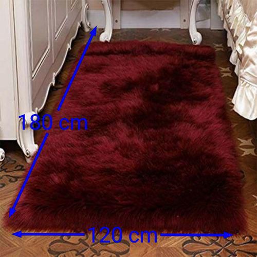 Generic Fluffy Red Carpet Gy, Fluffy Red Rug For Bedroom