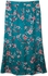 Printed Fit & Flare Skirt Non-Stretchable - 6 Sizes (Green)