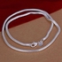 Fashion 925 Sterling Solid Silver Snake Chain Necklace 20 Inch