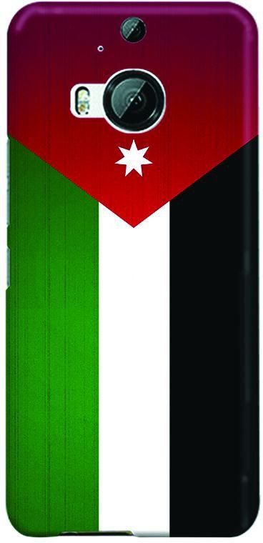 Stylizedd HTC One M9 Plus Slim Snap Case Cover Matte Finish - Flag of Jordan