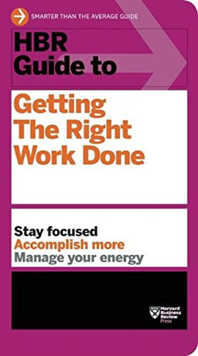 Jumia Books HBR Guide To Getting The Right Work Done By Nancy Duarte