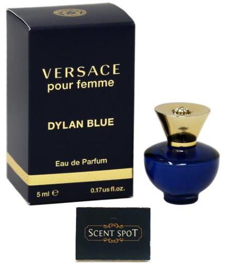 Versace Dylan Blue (Miniature / Travel) 5ml Eau De Parfum Dab On (Women)