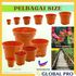 Plastic Plant Nursery Seed Starting Pots for Succulent Seedling Cutting Transplanting