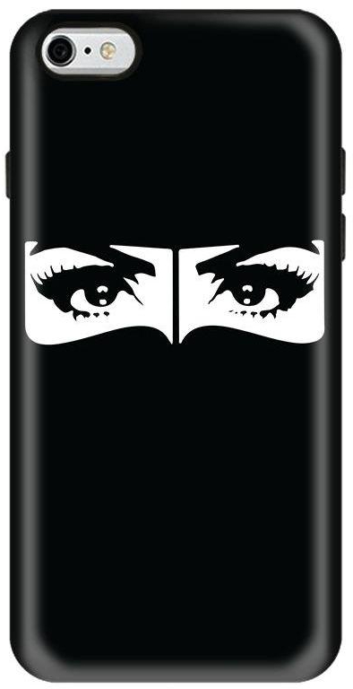 Stylizedd Apple iPhone 6 Plus / 6S Plus Dual Layer Tough case cover Matte Finish - Naqabi Eyes