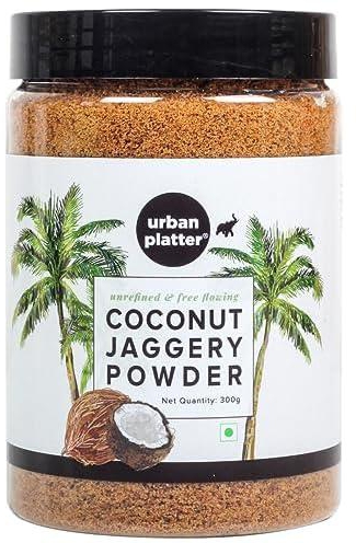 URBAN PLATTER Coconut Jaggery Sugar Powder, 300g