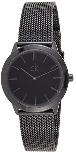 Calvin Klein Womens Quartz Watch, Analog Display And Stainless Steel Strap K3M224B1