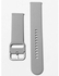 حزام رياضي من السيليكون مقاس 22 ملم مع إبزيم سريع التحرير لهاتف هواوي جي تي 2 - 46 ملم - رمادي