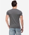 Ravin Graphic Print T-Shirt - Contrast Rib-Grey