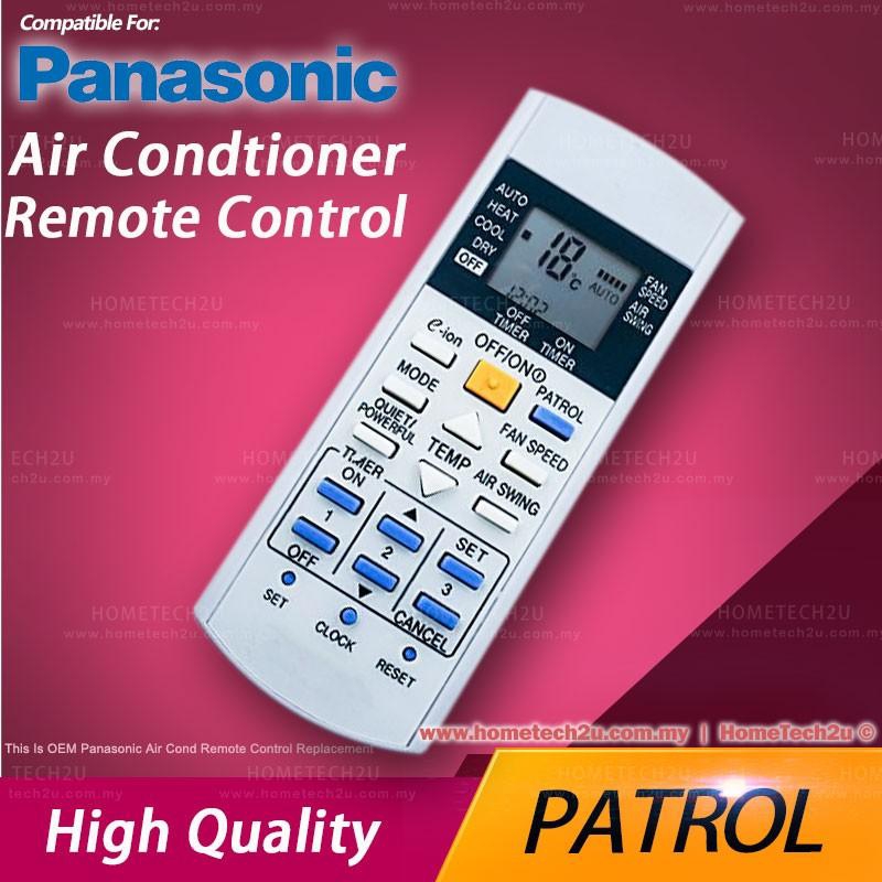 Panasonic E Ionizer Air Conditioner Remote Control (White)