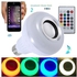 LED Light Bulb & Bluetooth Music Lamp By Remote Control
