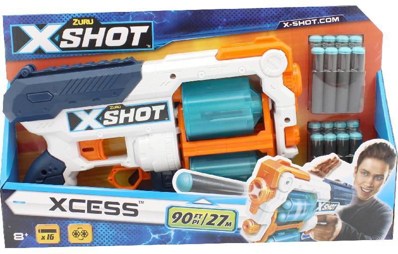 Zuru X-SHOT Excel Xcess TK-12 Dart Blaster Play Weapons