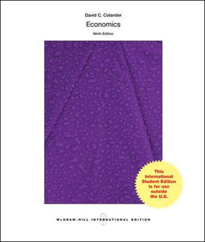 Mcgraw Hill Economics: International Edition ,Ed. :9