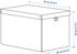 NIMM Storage box with lid - black 35x50x30 cm