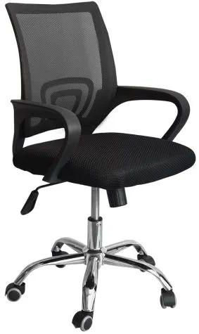 Ergonomic Adjustable Swivel Mid Back Office Chair With Tilt Tension