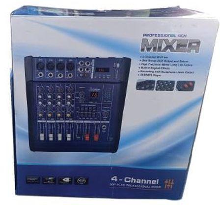 PROFFESSIONAL 4 CHANNEL POWERED MIXER