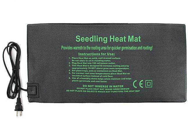 Heated Mat,Xesvk 20x10 Seedling Heat Mat Plant Seed Germination Propagation Clone Starter Pad,US Stock 
