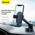 Baseus Gravity Car Phone Holder Dashboard Car Mobile Stand Windshield Car Cradle Suction Compatible with iPhone 13 Pro13 Pro Max,13,13 iPhone 12 pro max11 Pro Max Xs Max X XR, S10+ and More Black