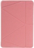 Oracle Grain Transformer Stand Folio Smart Leather Shell for iPad Mini 2 / iPad Mini - Pink