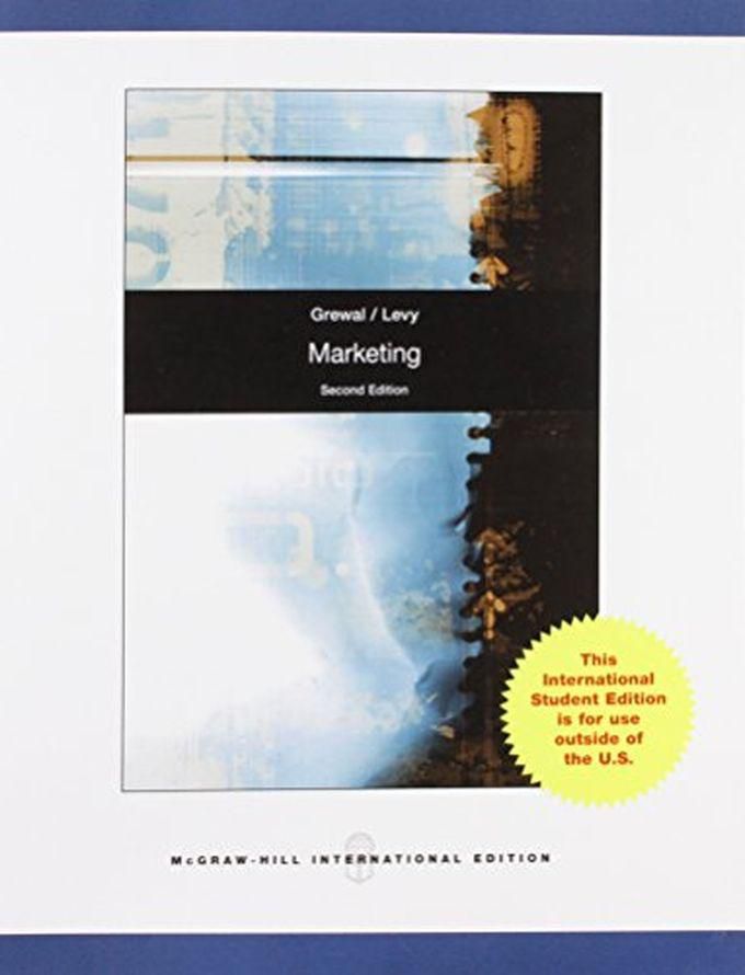 Mcgraw Hill Marketing: International Edition ,Ed. :2