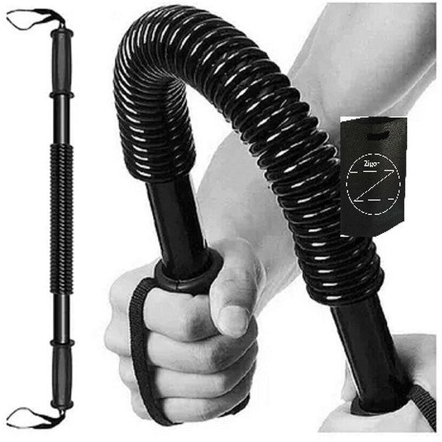 Arm Chest Training Spring Power Twister Bar Exercise+zigor Special Bag