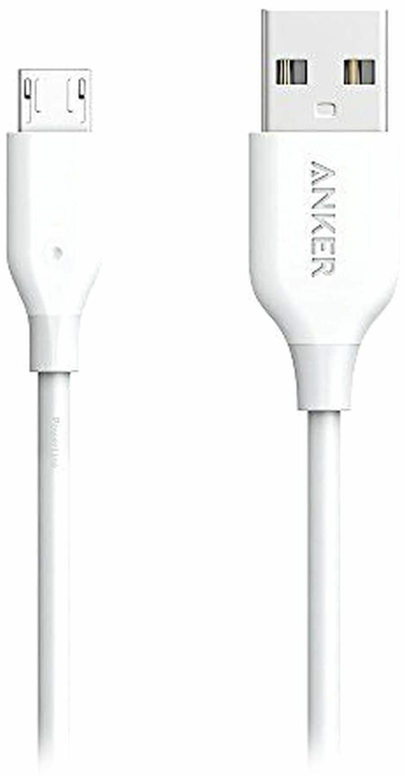Anker PowerLine Micro USB Cable 3 ft. White