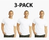 Set Of 3 Men Round Neck T- Shirt - White