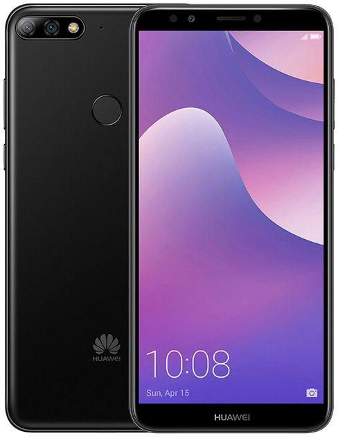 Huawei Y7 Prime 2018 - موبايل 5.99 بوصة - 32 جيجا بايت - ثنائي الشريحة - 4G - أسود