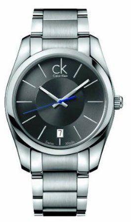 Calvin Klein Strive Watch for Men - Analog Stainless Steel Band - K0K21107