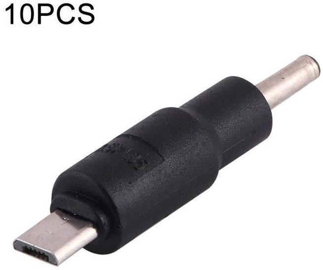 3.5 x 1.35mm to Micro USB DC Power Plug Connector