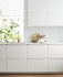 METOD High cabinet for fridge/freezer, white/Veddinge white, 60x60x220 cm - IKEA