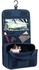 D-Pocket Portable Waterproof Toiletry Cosmetic Travel Hanging Organizer Storage Bag Navy Blue