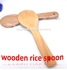 1 Piece Heavy Duty Wooden Spoon Porridge Spoon Non-Stick (Brown)