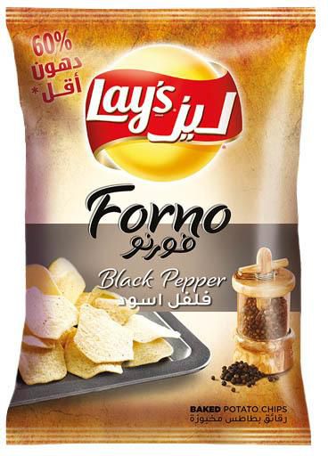 ليز فورنو - شرائح البطاطس بالفلفل الأسود ١٧٠ غرام