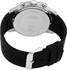 Guess Men's White Dial Silicone Band Watch W0802G1