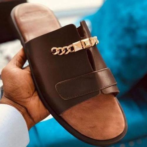 Men's Leather Palm Slippers price from jumia in Nigeria - Yaoota!