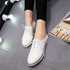 Fashion Female Comfortable Oxford Shoes - White