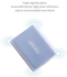 PT500 Scratch-resistant All-inclusive Portable Hard Drive Silicone Protective Case For Samsung Portable SSD T5, With Vents (Blue)