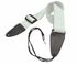 OSS GSA10WT Guitar Strap with Leather Ends (White)