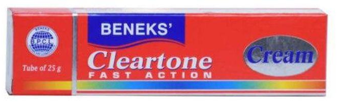 Beneks Cleartone Fast Action Cream Tube - 25g.