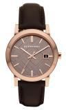Burberry Men's The City Leather Watch BU9013 (Brown/Rose Gold)
