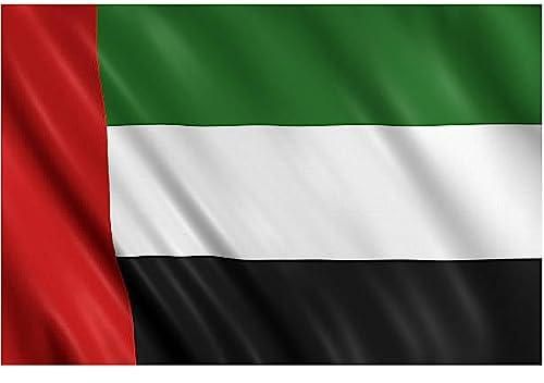 UAE Flag United Arab Emirates Flag National Day, Size 150x10MTR For Outdoor And Indoor Use For Building And Car decoration